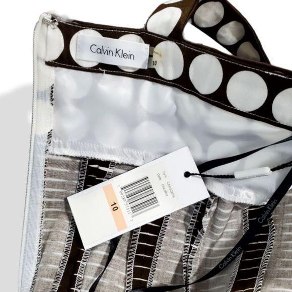 Calvin Klein Back Criss Cross Strap Dress - Picture 6 of 7